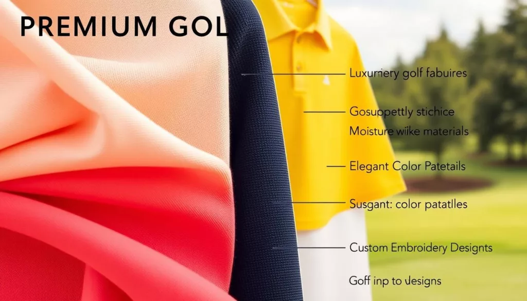 premium golf fabrics