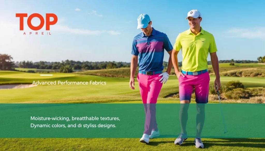 Performance Fabrics Golf Apparel