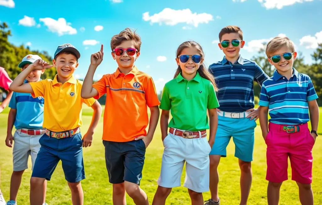 Stylish Gear for Young Golfers