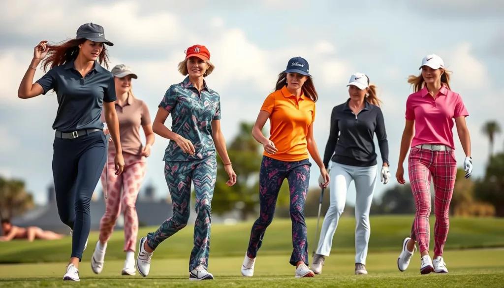 adaptive women's golf fashion