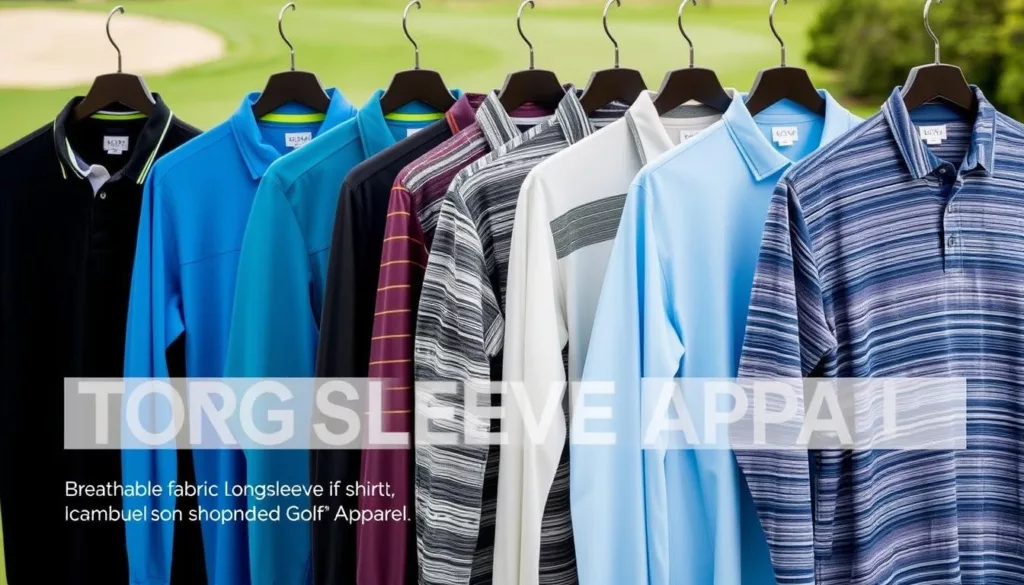 best long sleeve golf shirts