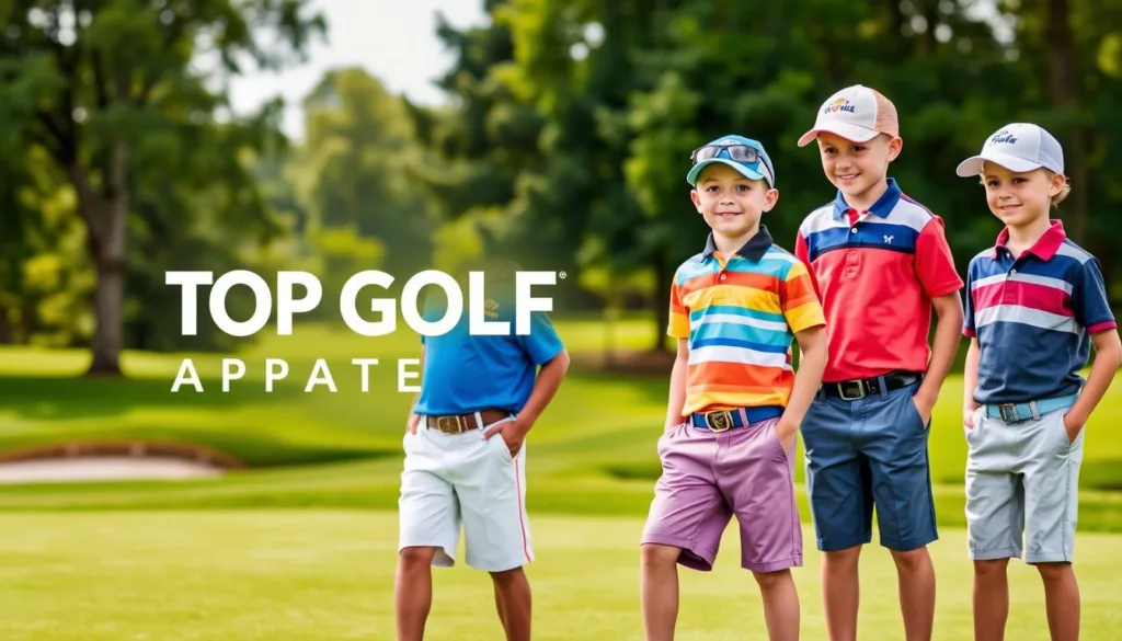 boys golf clothes