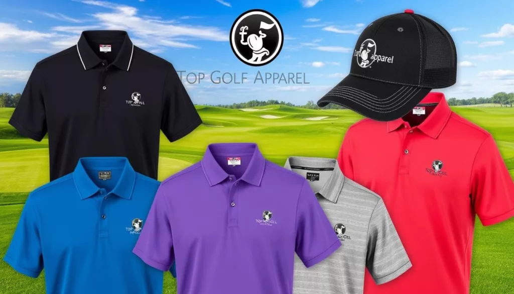 custom embroidered golf apparel