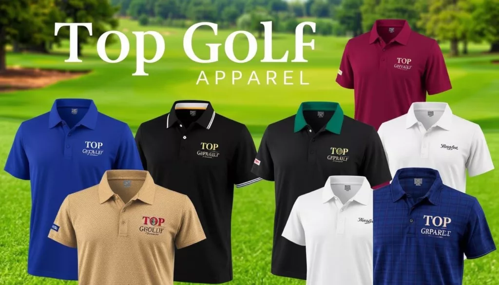 custom embroidered golf apparel