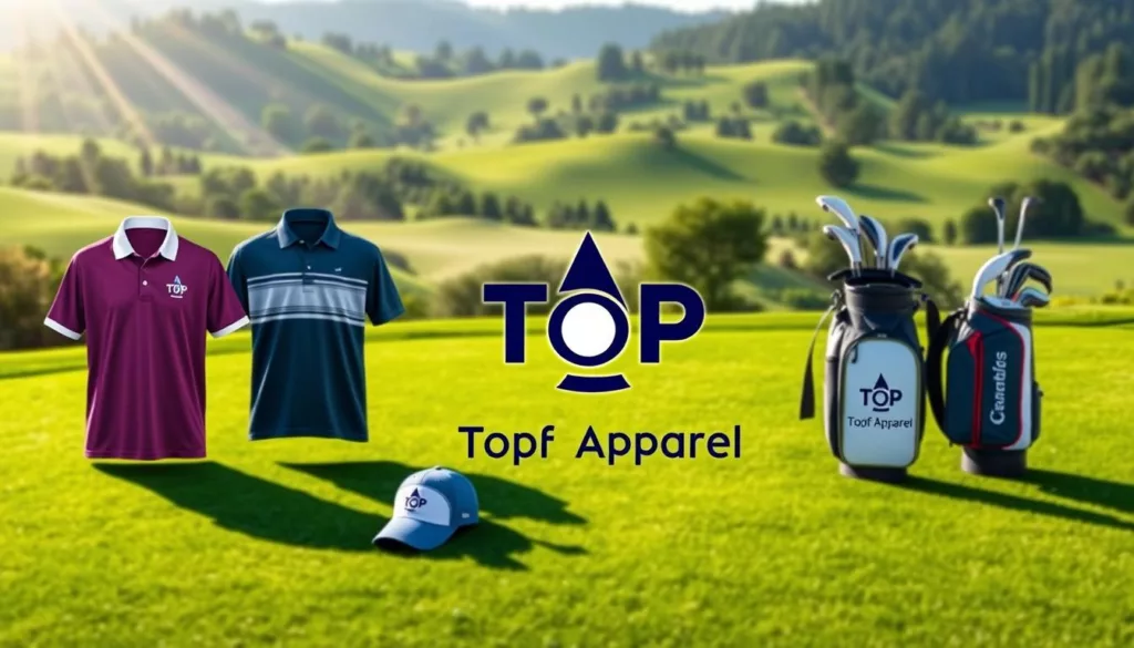 custom logo golf apparel