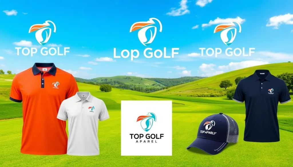 custom logo golf apparel