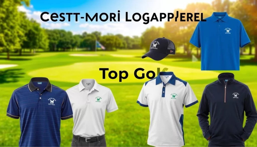 custom logo golf apparel