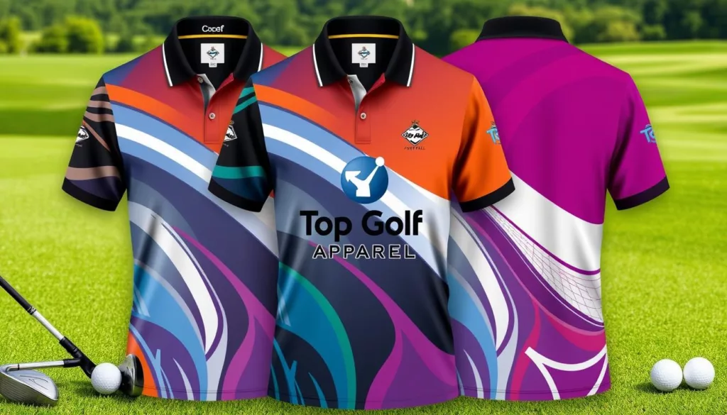 custom logo golf apparel