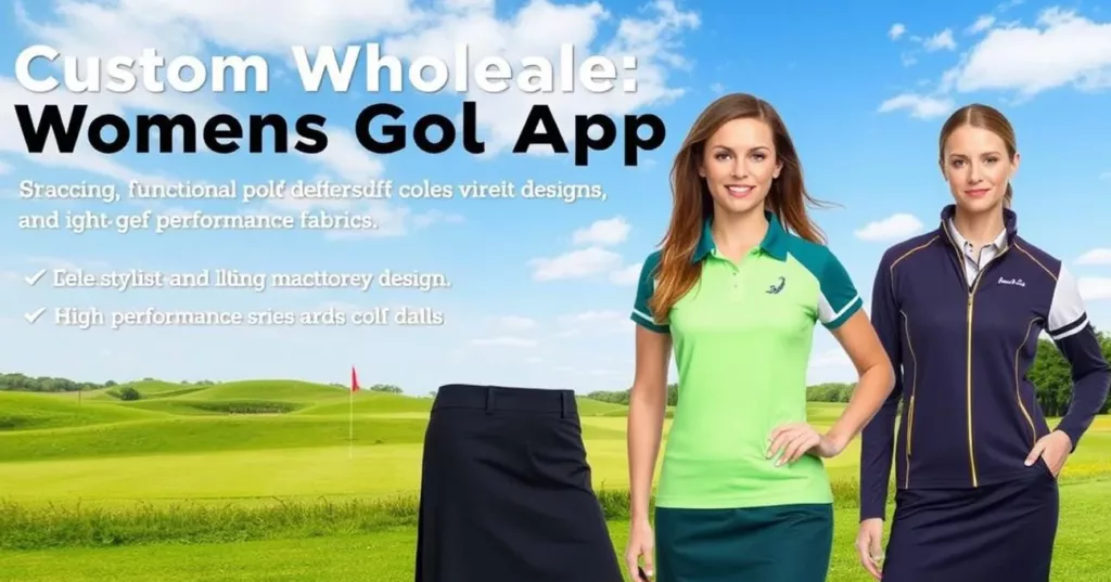 custom wholesale golf apparel