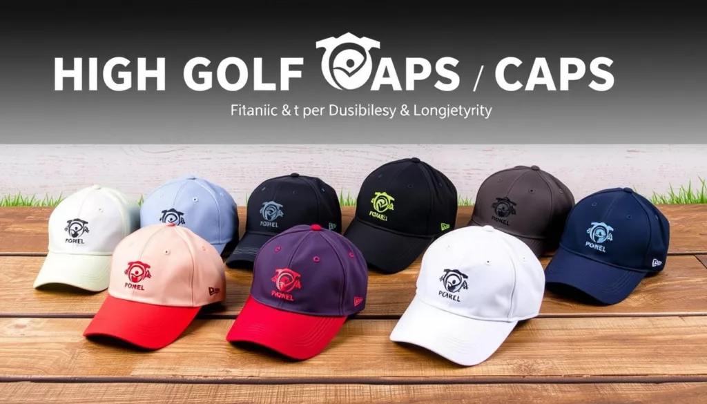 durable golf caps