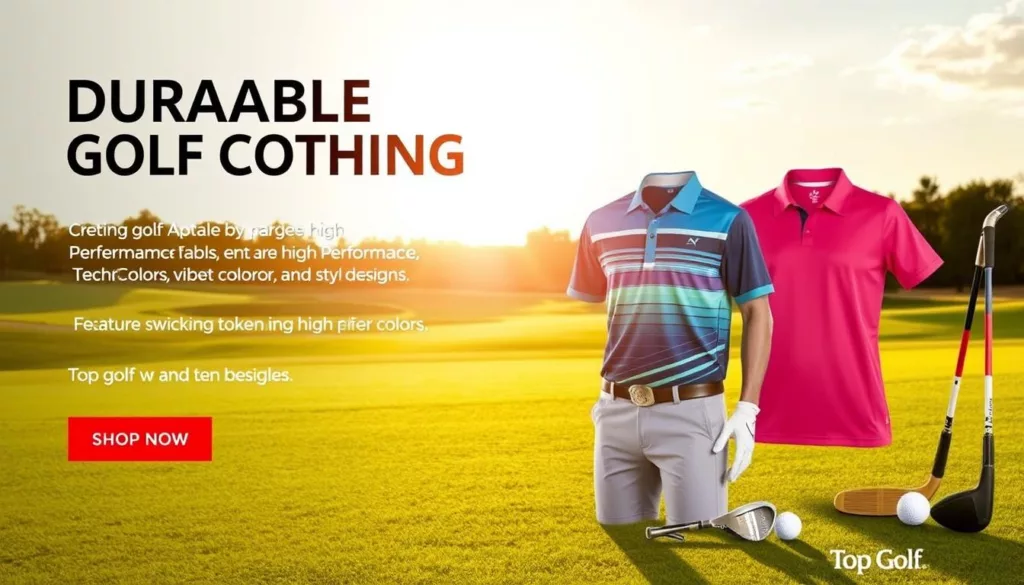 durable golf clothing