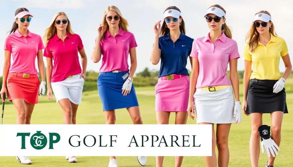 fashionable women's golf wear