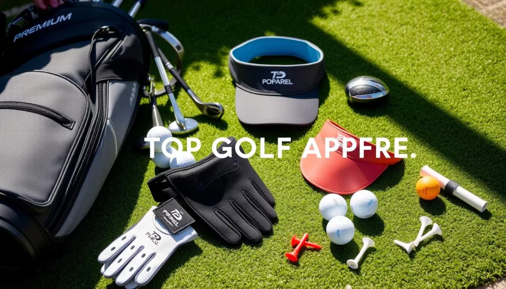 golf accessory selection