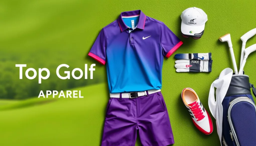 golf apparel and accessories