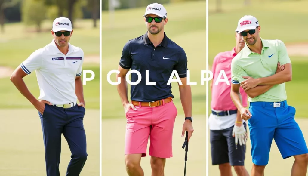 golf apparel mens