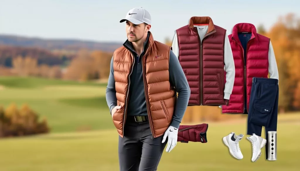 golf outfit layering