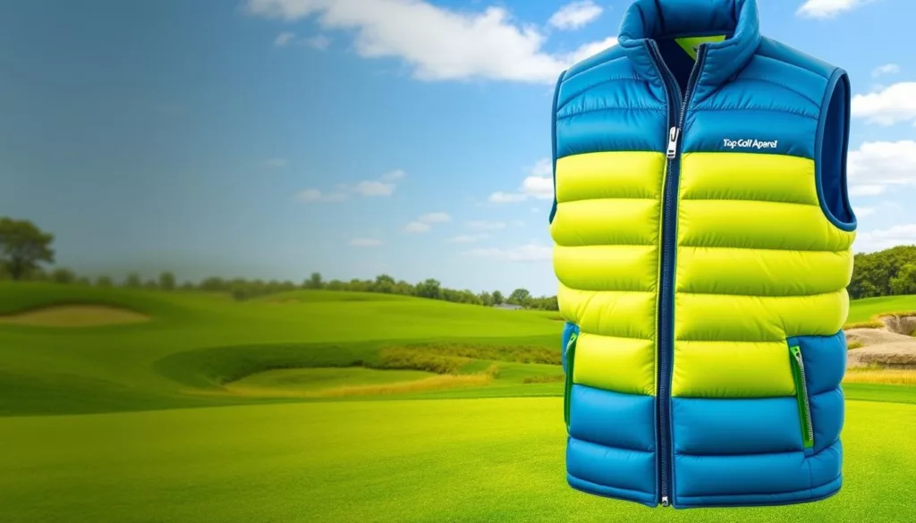 golf puffer vest