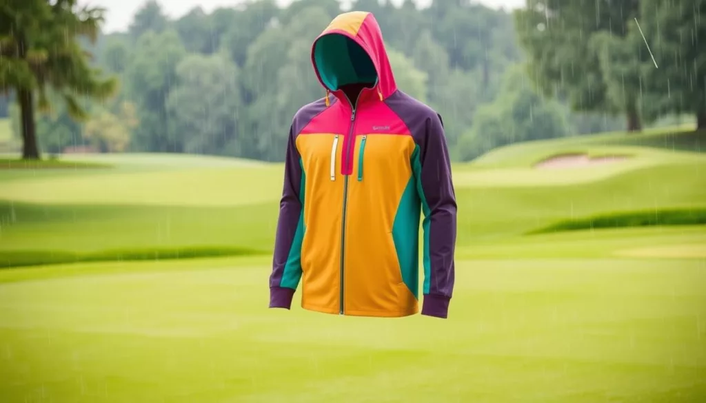 golf rain hoodie