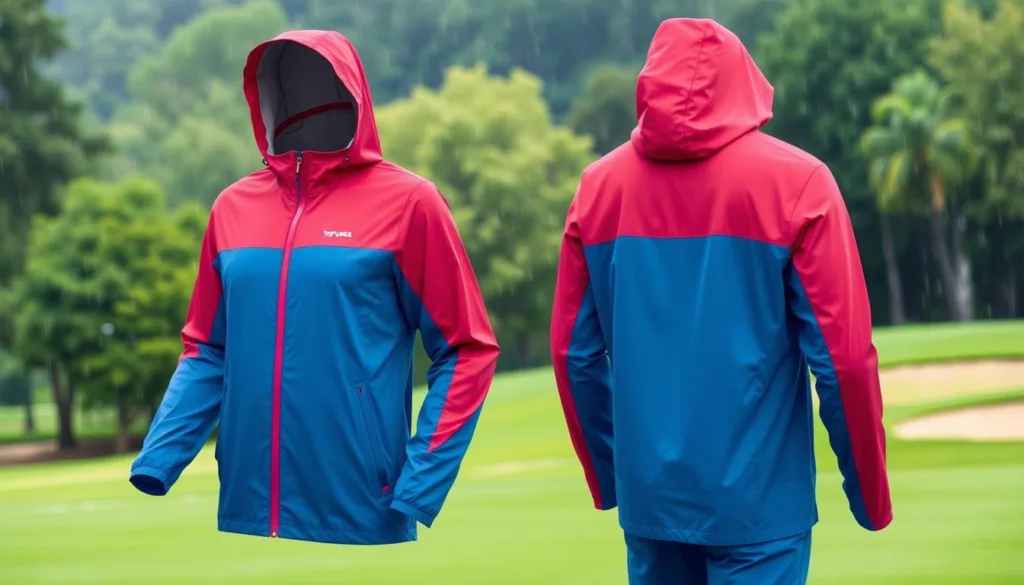 golf rain jacket