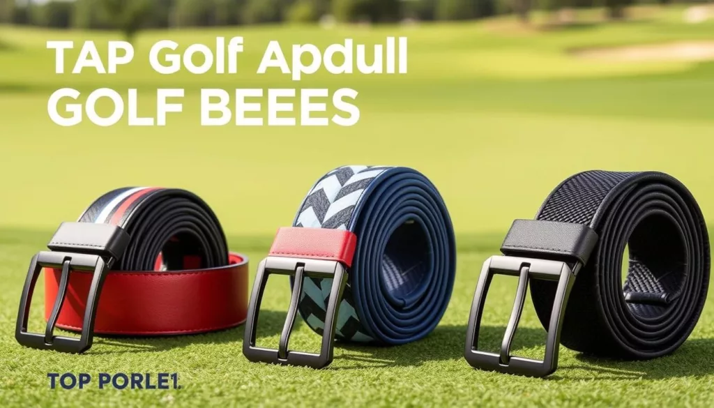 latest golf belts