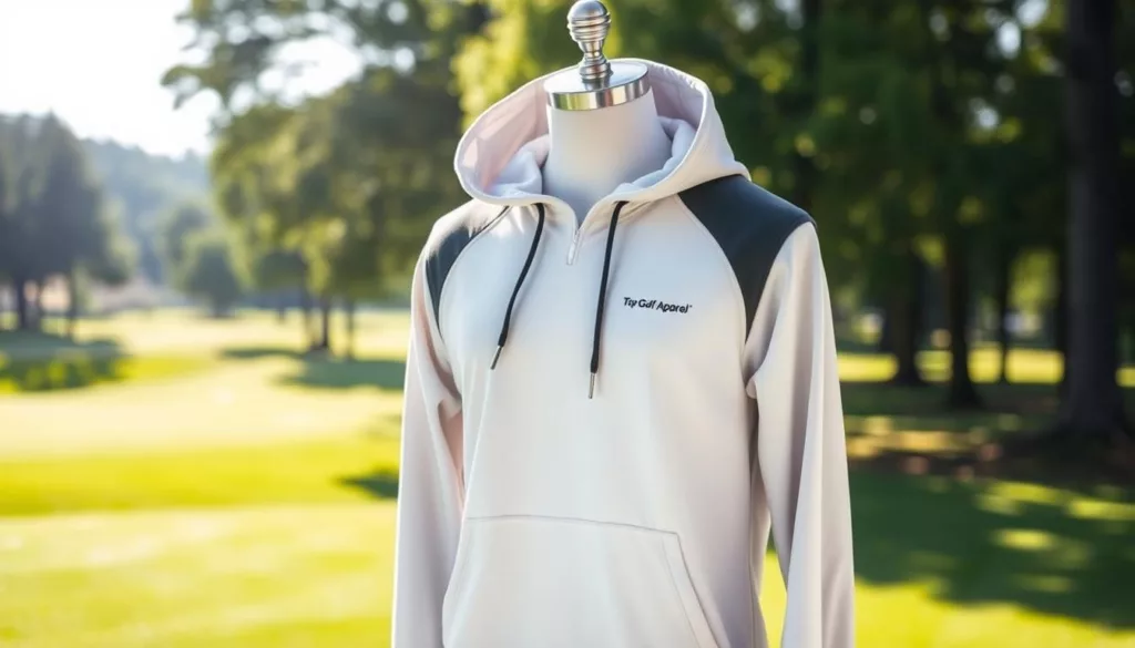 lightweight golf hoodie