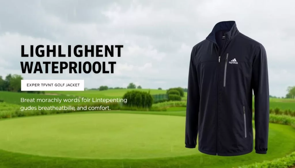 lightweight golf waterproof jacket