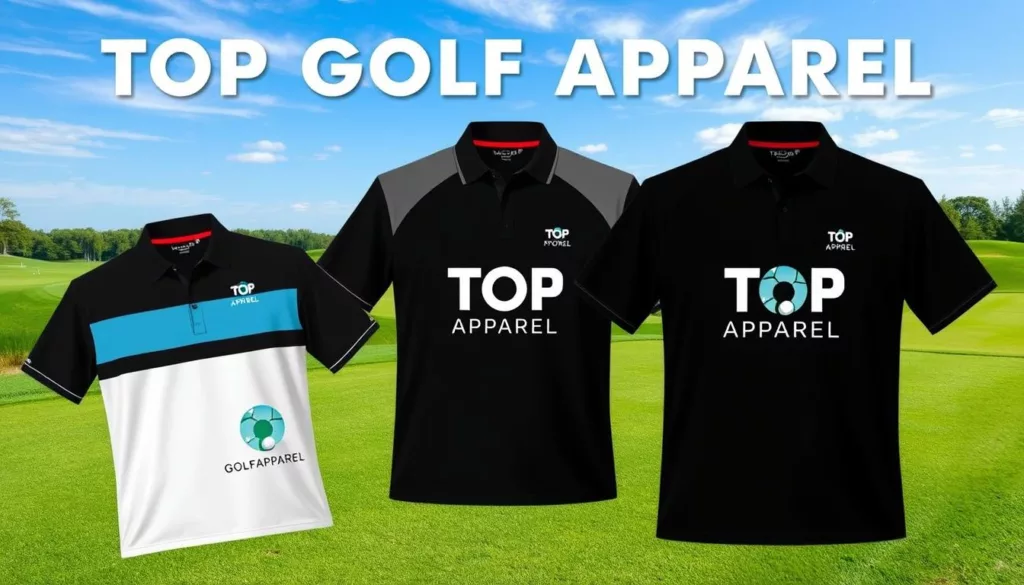 logo golf shirts