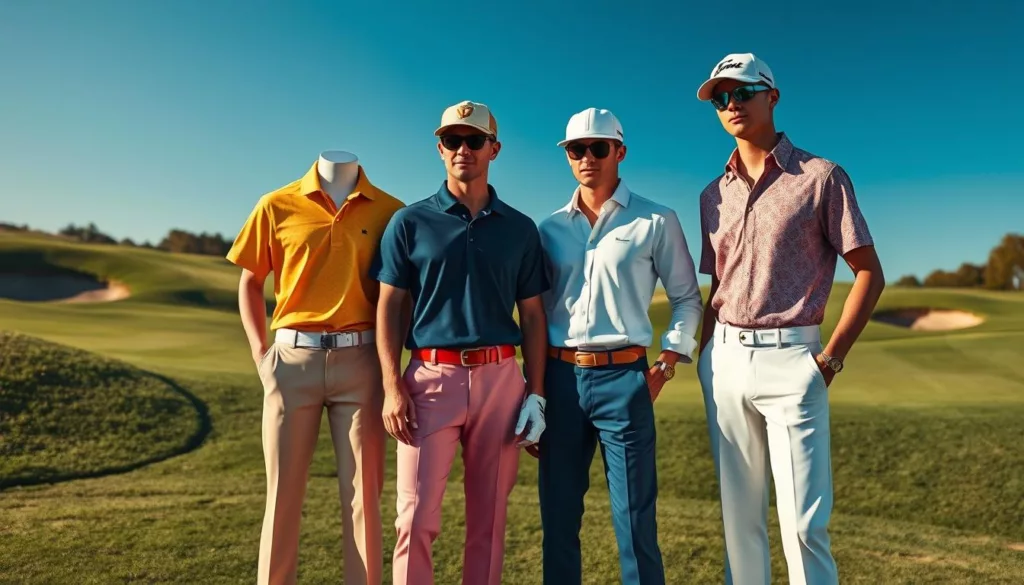 luxury golf apparel