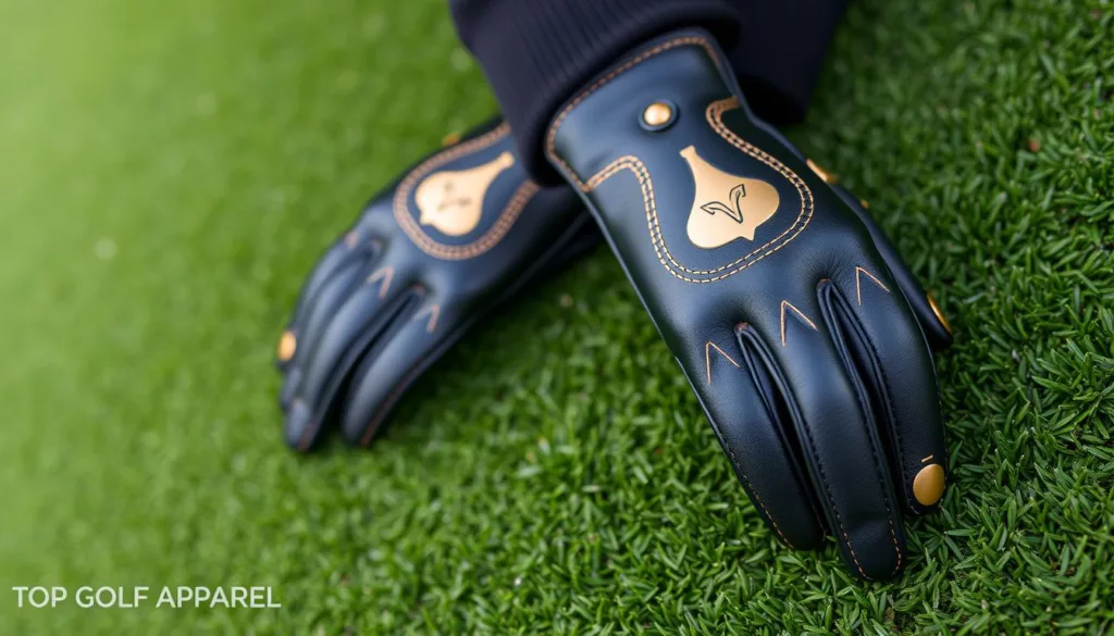 luxury golf gloves