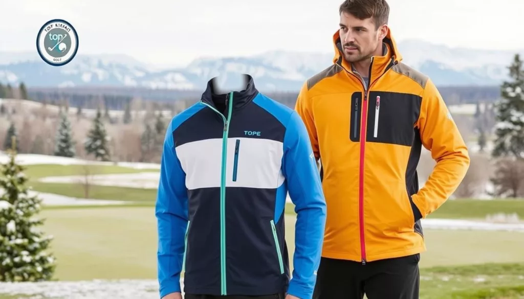 men's cold weather golf jackets