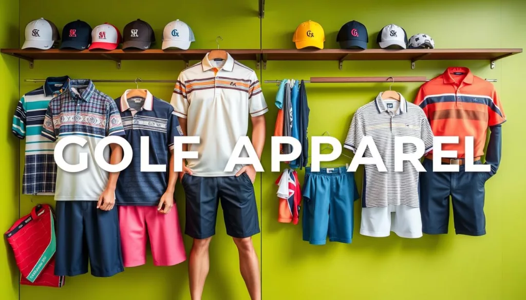 men's golf apparel