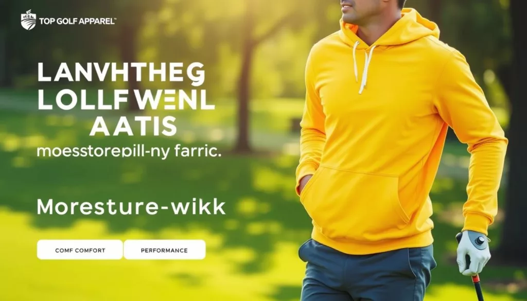 moisture-wicking golf jacket