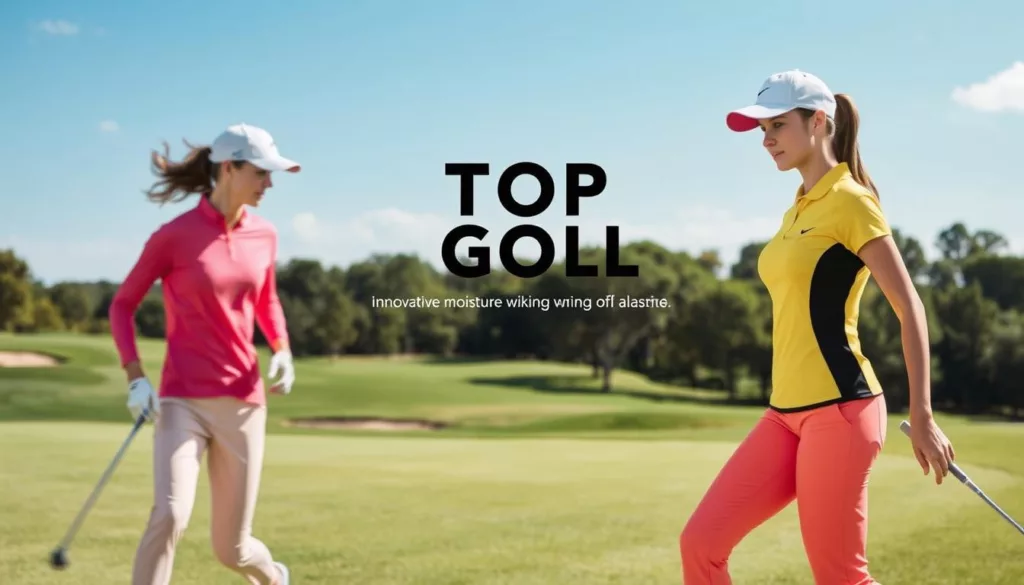 moisture-wicking golf wear