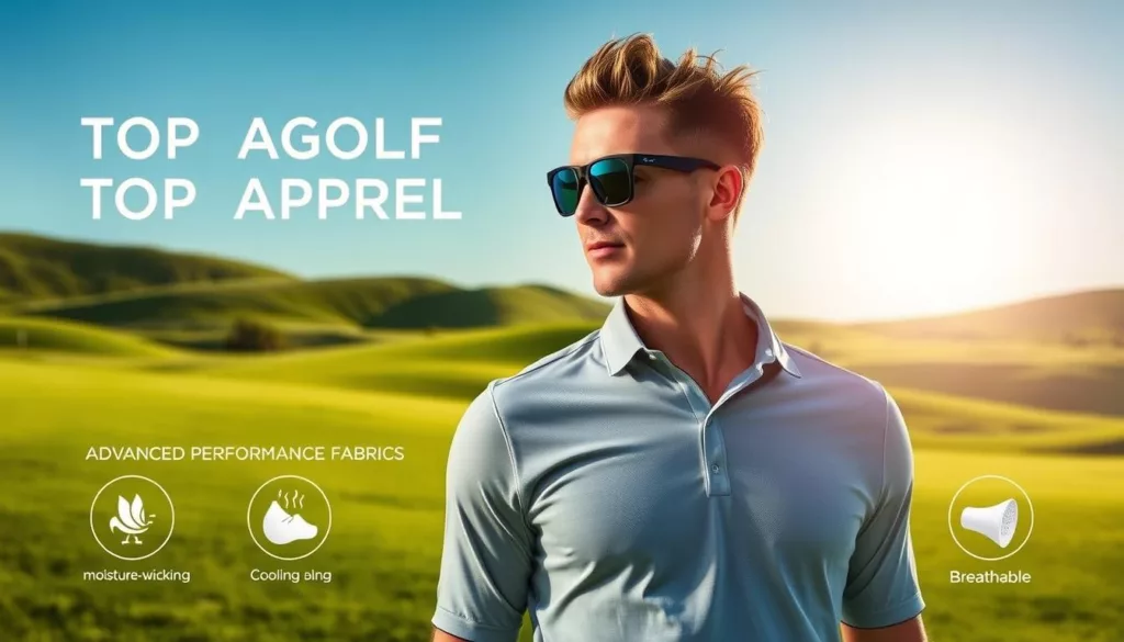 performance fabrics golf apparel