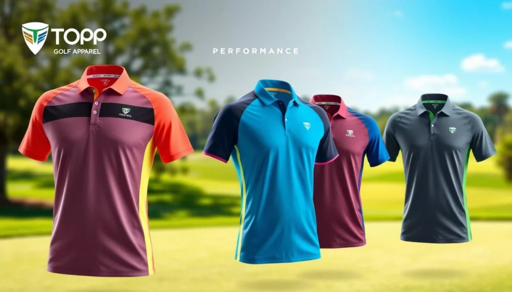 performance golf shirts