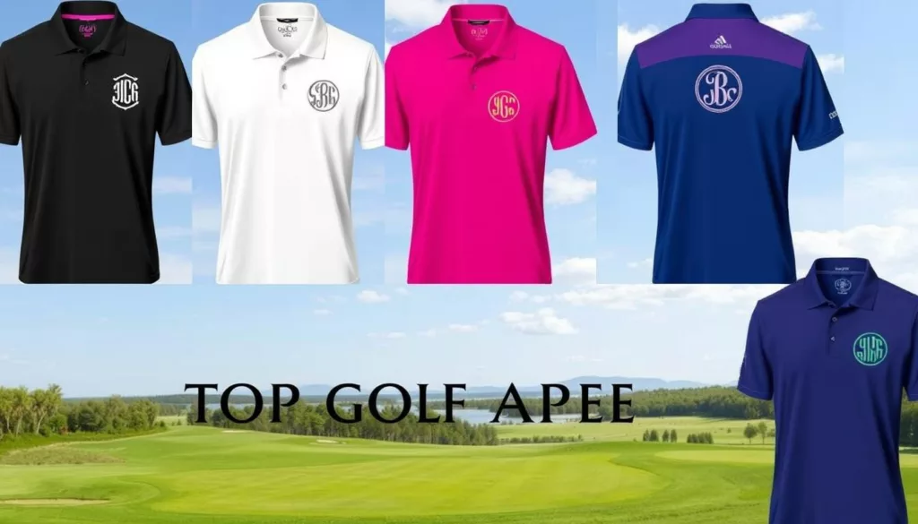 personalized golf shirts