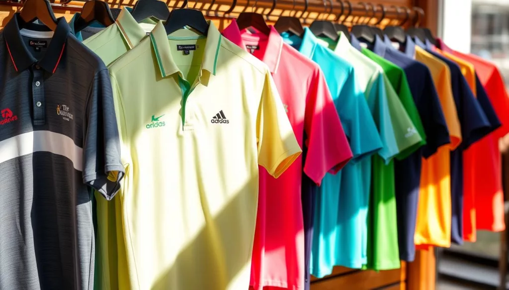 pro golf shirts with sponsor logos