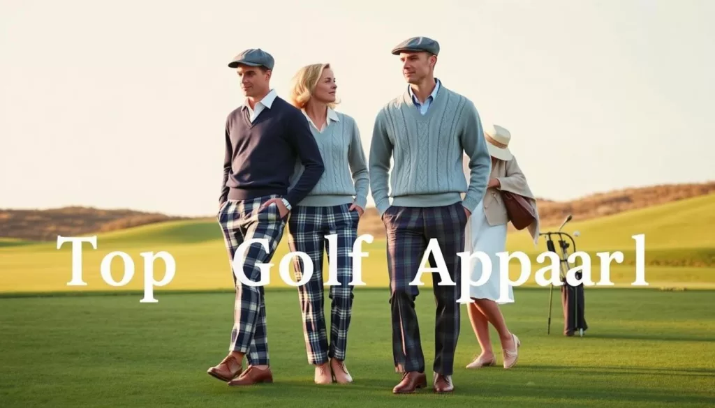 retro golf clothes