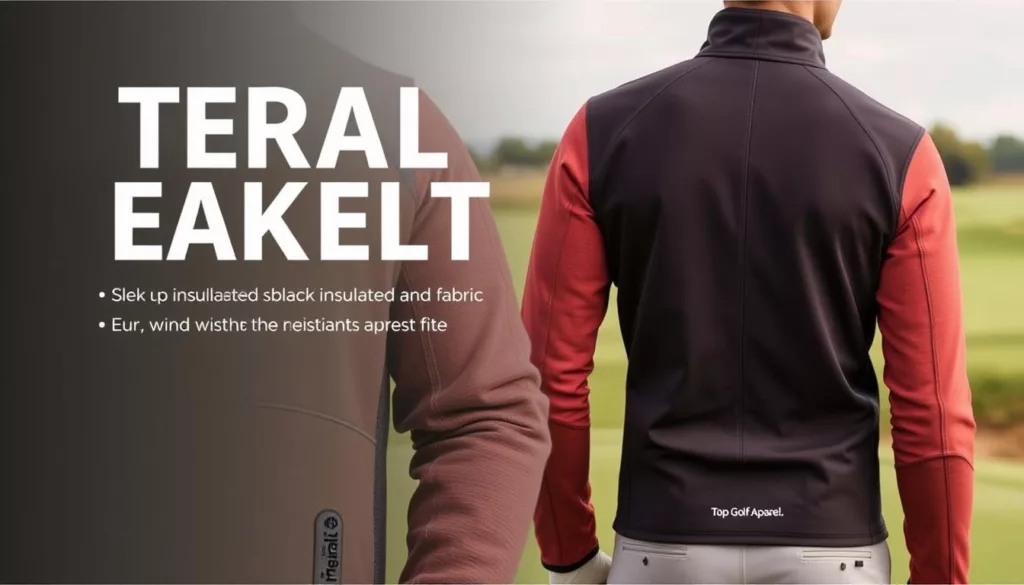 thermal golf jacket