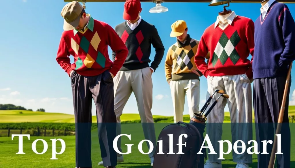 vintage golf apparel