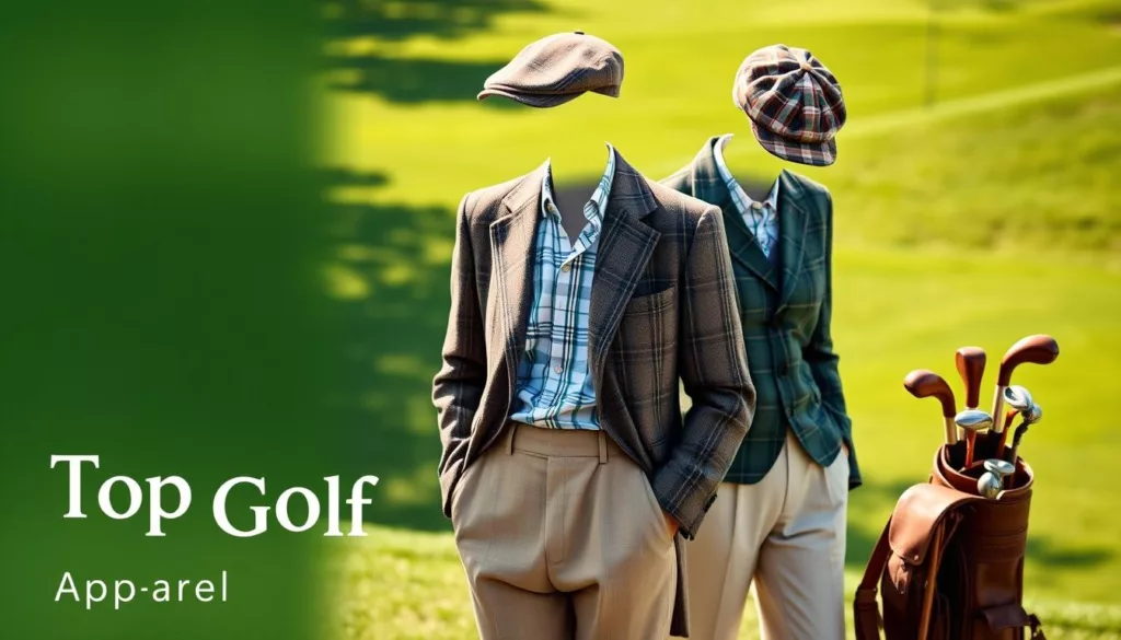 vintage golf clothing