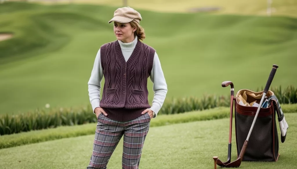 vintage golf outfit