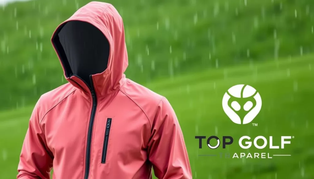 waterproof golf hoodie