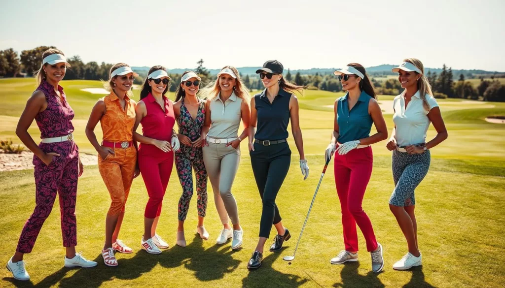 women's golf fashion