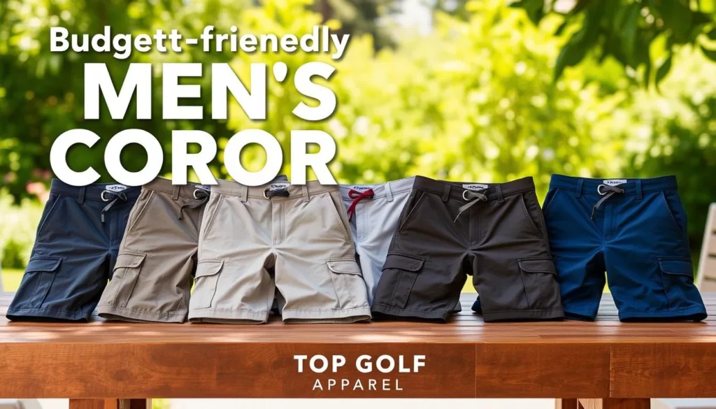 Budget-friendly men's cargo shorts