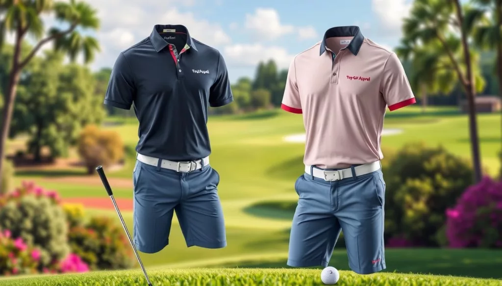 Custom apparel for Golf