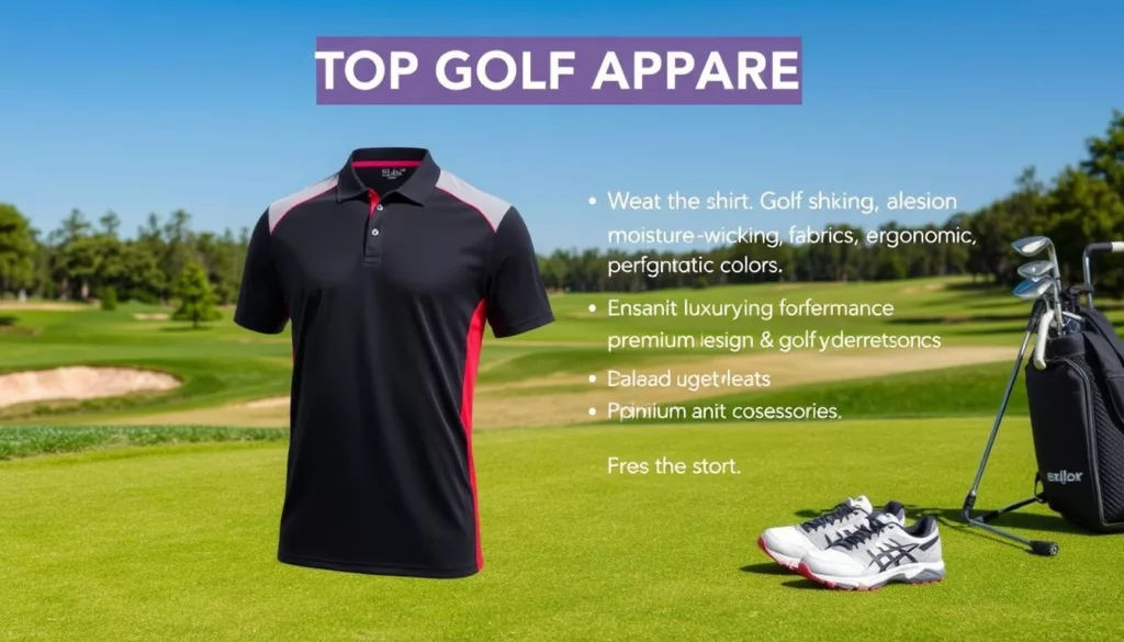 Custom golf apparel benefits