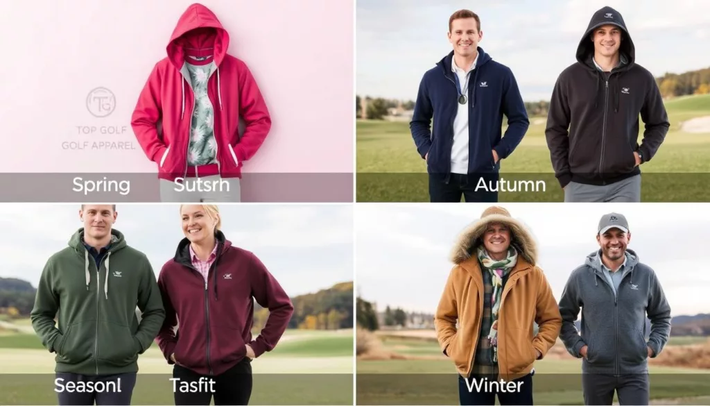 Golf Hoodie Outfit Ideas for Different Seasons