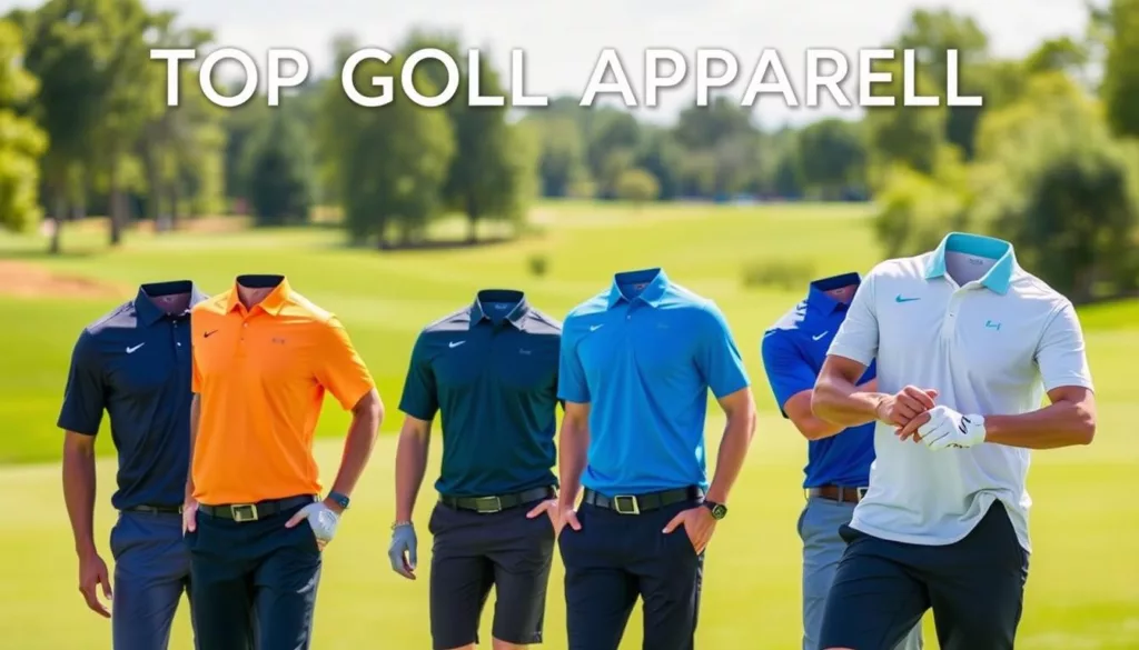 Moisture-wicking Golf shirts