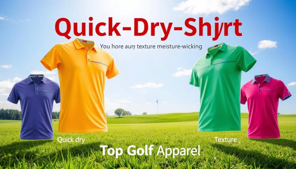 Quick-dry Golf shirts